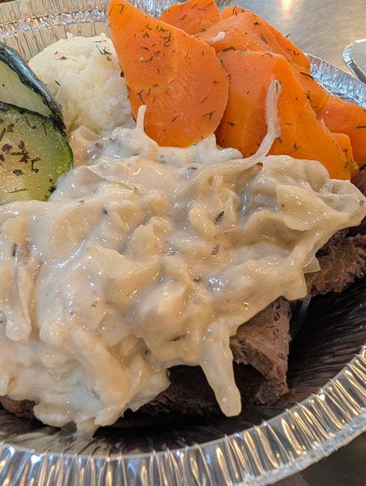 Corned Beef & Cabbage  (Frozen Meal) )