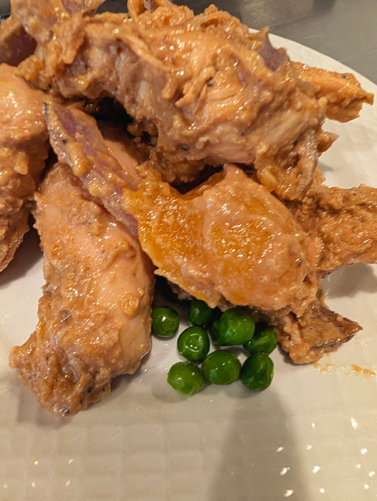 Apricot Glazed Thighs