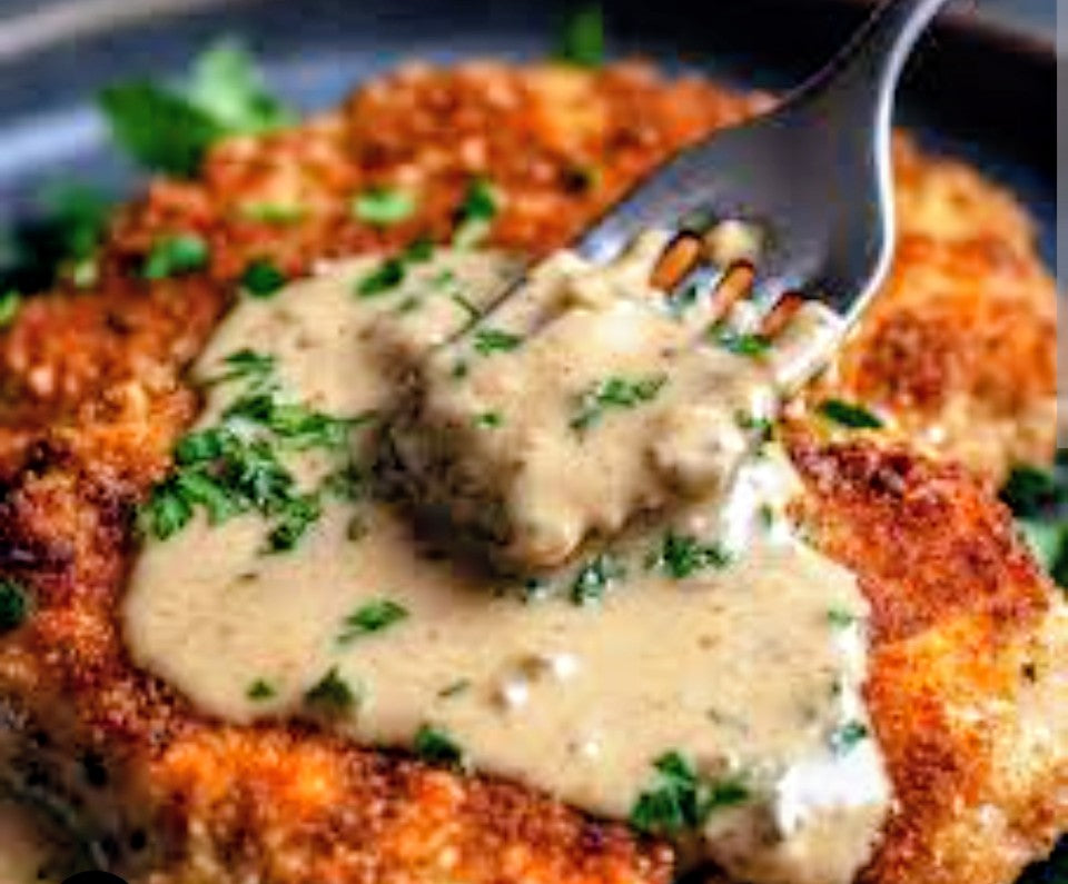 Pork Cutlet / Dijon Cream Sauce