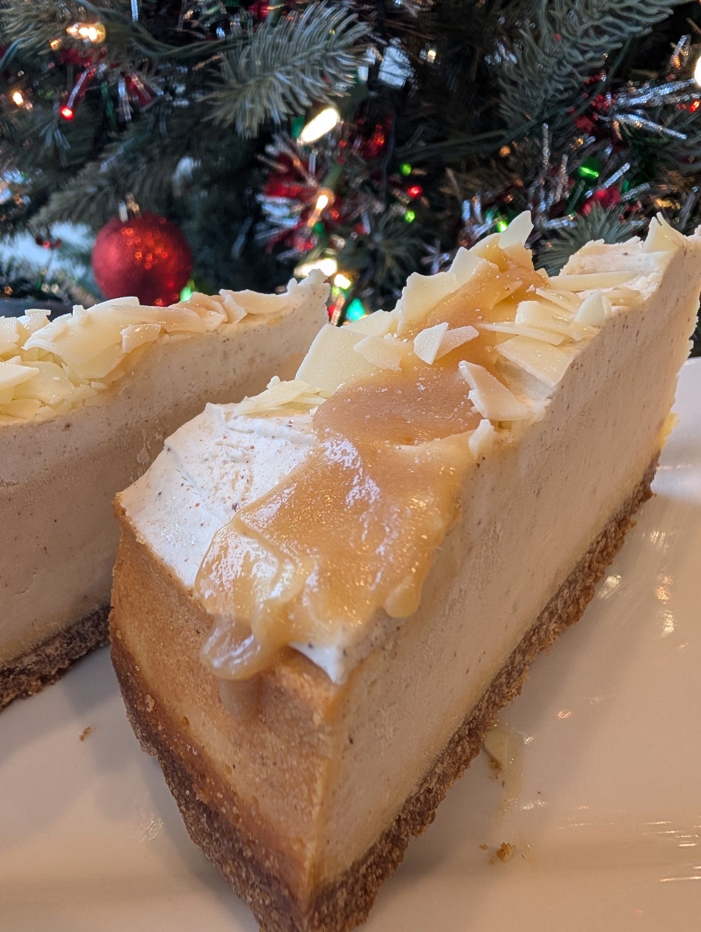 Buttered Rum & Eggnog  Cheesecake (2 pack)