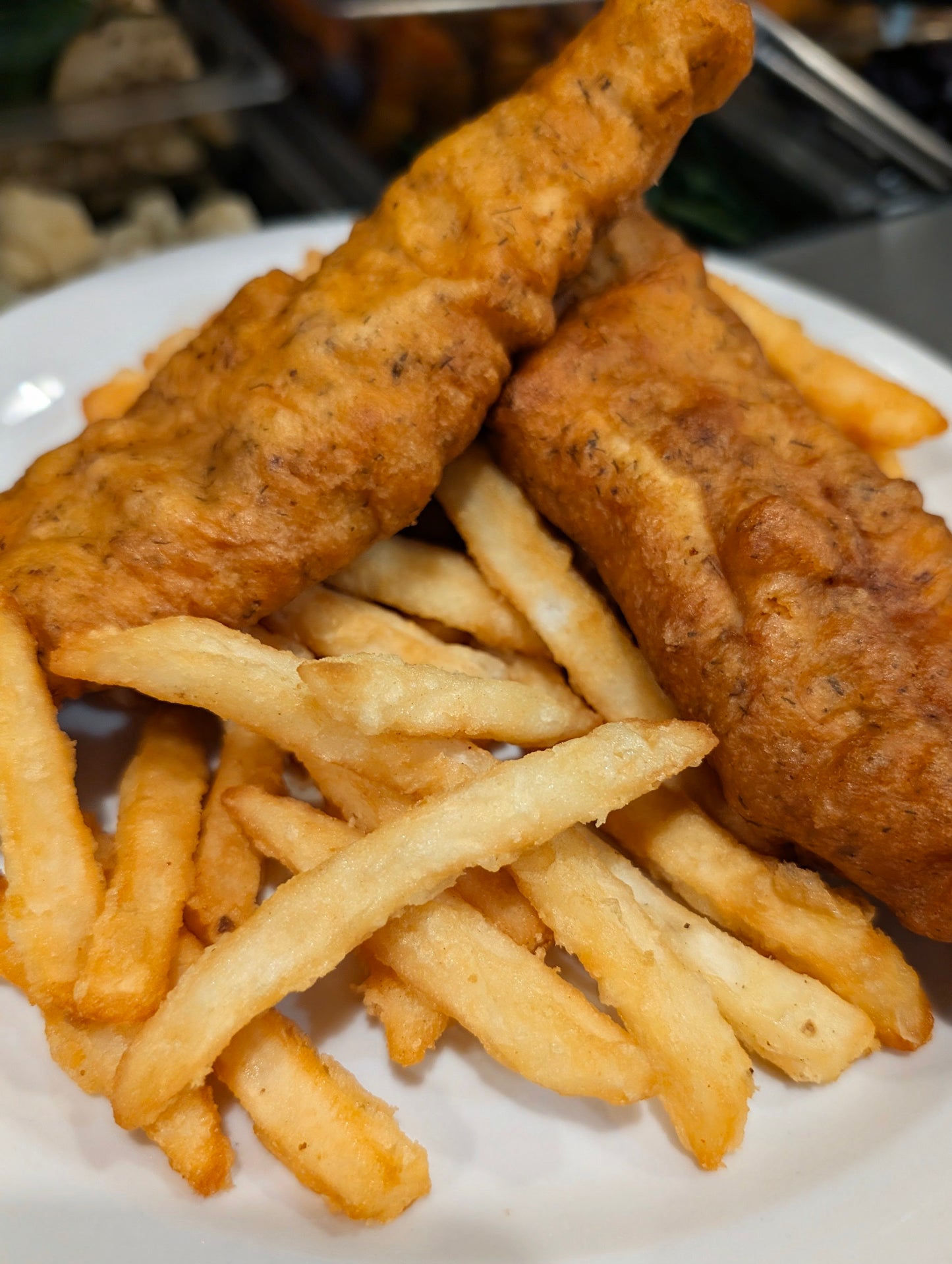 Tempura Cod & Chips (Frozen Meal)