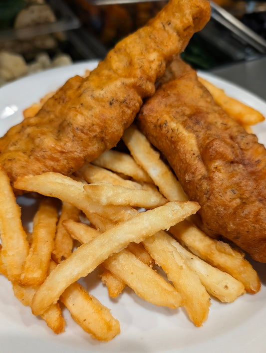 Tempura Cod & Chips (Frozen Meal)