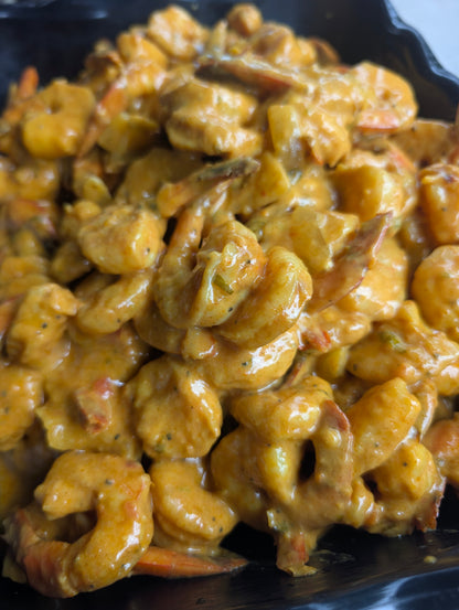 Coconut Curried Prawns  ~ includes Starch & Veggies (Frozen Meal)