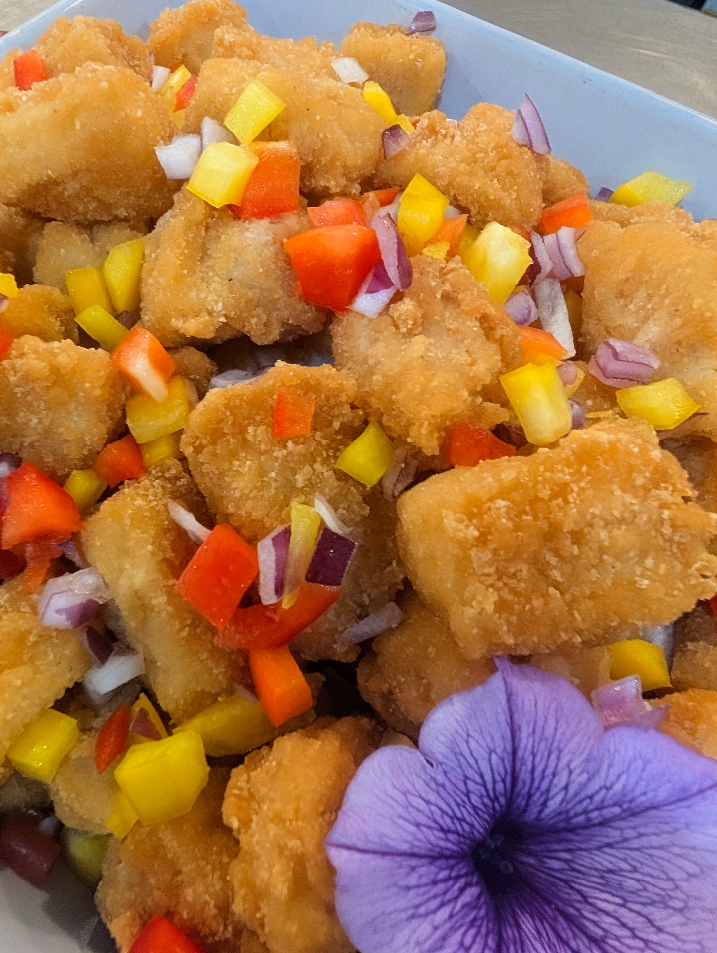 GF Atlantic Cod Bites ~ Includes Starch & Veggies (Frozen Meal)