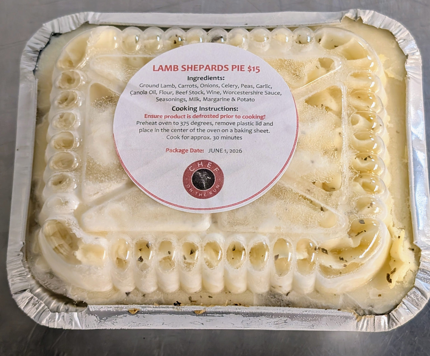 Lamb Shepards Pie