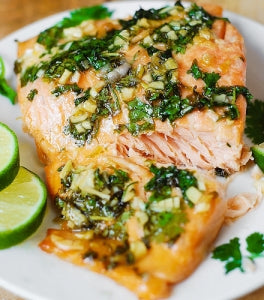 Cilantro Lime Snapper ~ Includes Starch & Veggies (Frozen Meal)