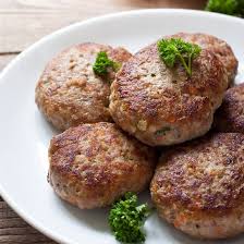 Danish Meat Patties w/ Starch & Two Veggies Already Included (frozen)