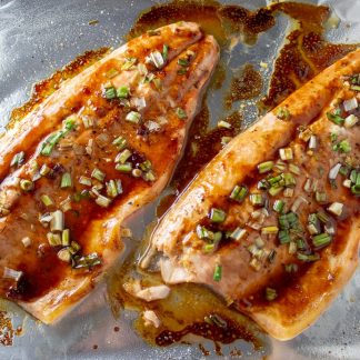 Maple Miso Trout
