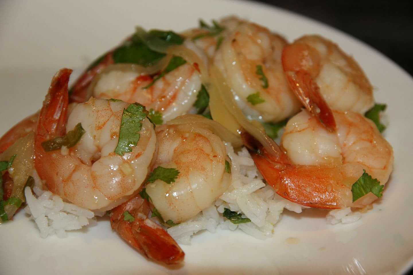 Lemon Garlic Prawns ~ includes Starch & Veggies (Frozen Meal)