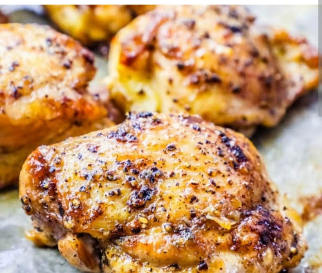 Bacon Ranch Chicken Thighs~ Includes Starch & Veggies (Frozen Meal)